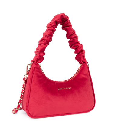 sac besace - velvet chouchou #couleur_rouge