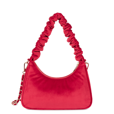 sac besace - velvet chouchou #couleur_rouge