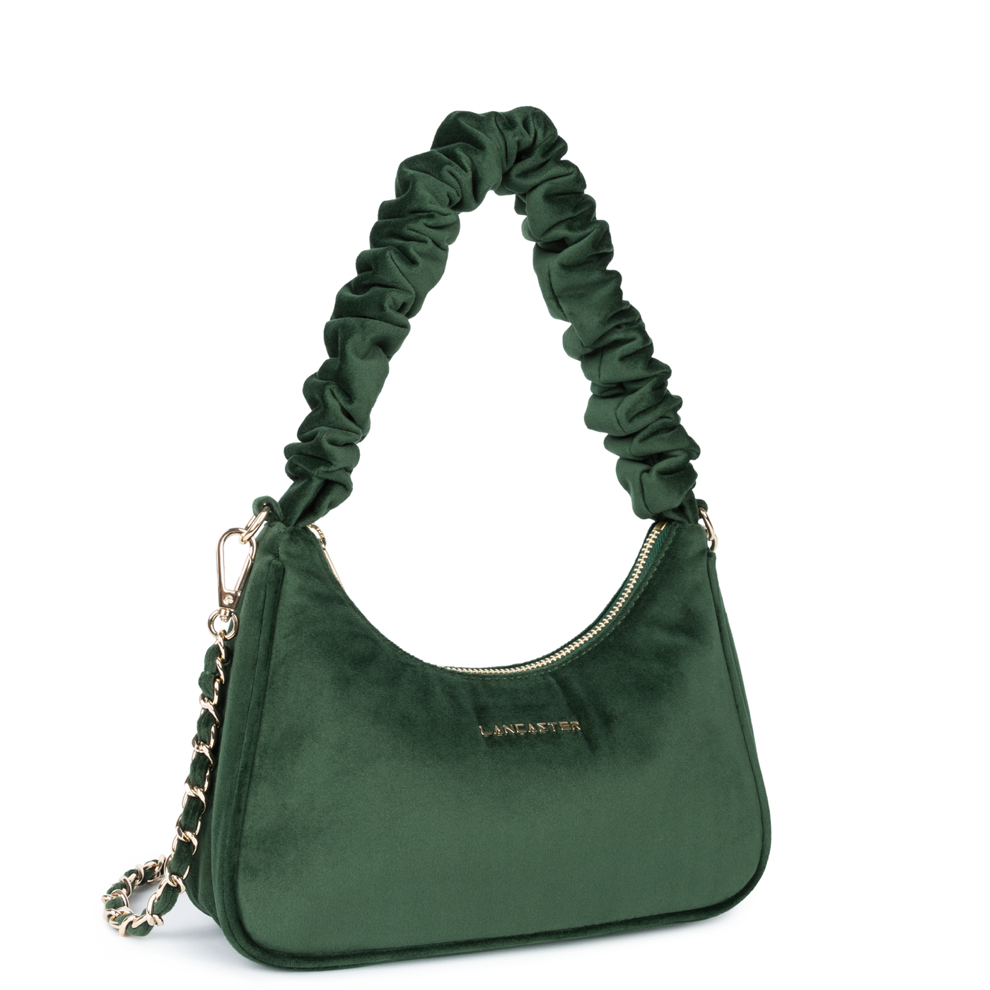 sac besace - velvet chouchou #couleur_vert-fonc