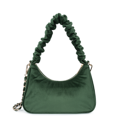 sac besace - velvet chouchou #couleur_vert-fonc