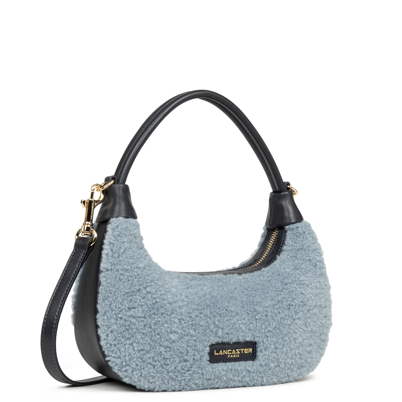 sac hobo - aura polaire #couleur_bleu-cendre