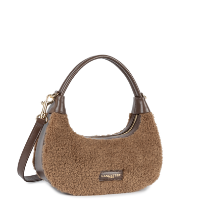 sac hobo - aura polaire #couleur_taupe