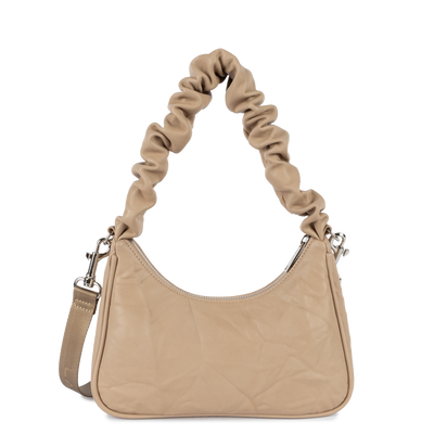 sac besace - froissé #couleur_beige-fonc