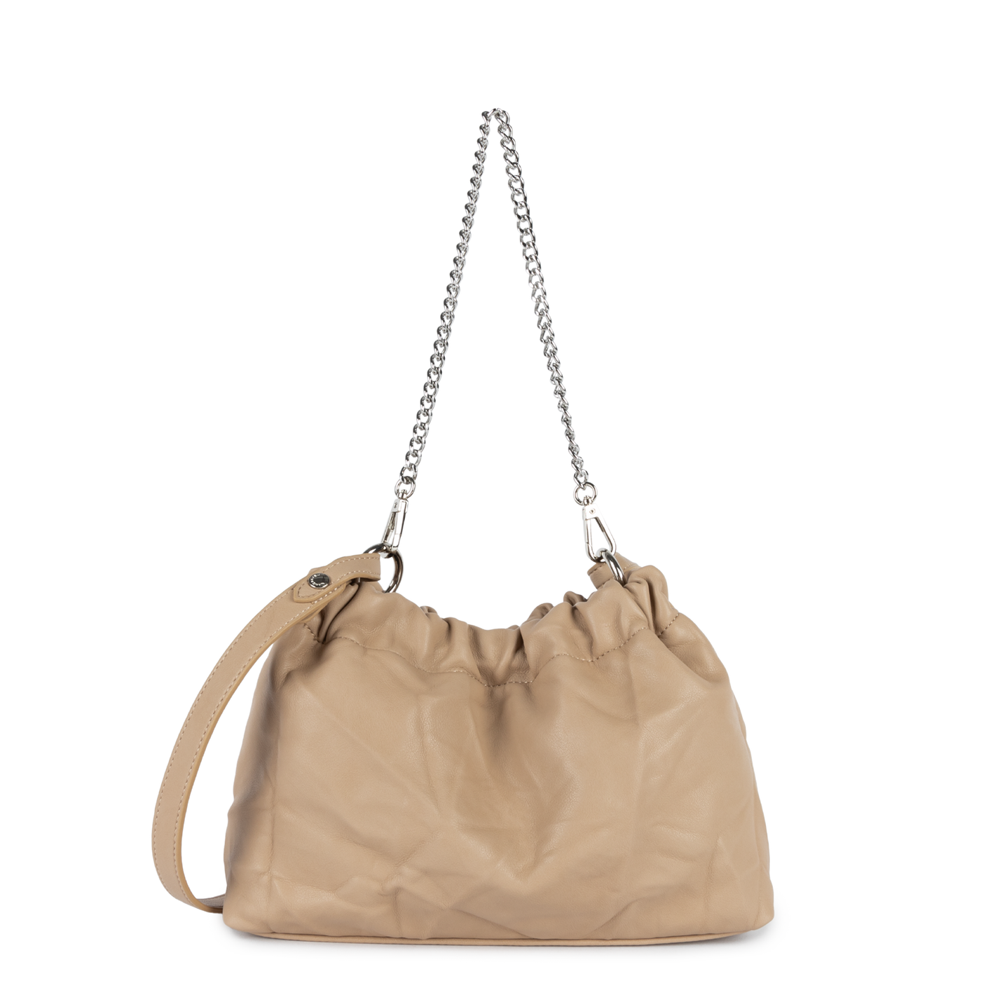 sac trotteur - froissé #couleur_beige-fonc