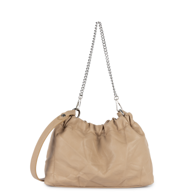 sac trotteur - froissé #couleur_beige-fonc