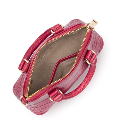 petit sac demi lune - exo #couleur_fuxia-fonc