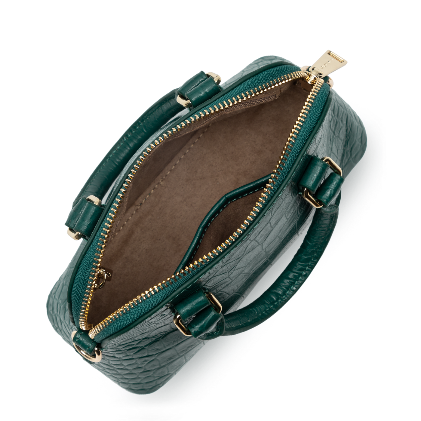 petit sac demi lune - exo #couleur_vert-fonc