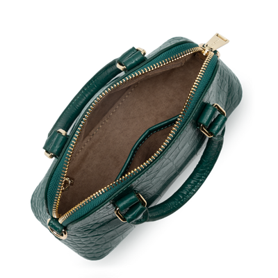 petit sac demi lune - exo #couleur_vert-fonc