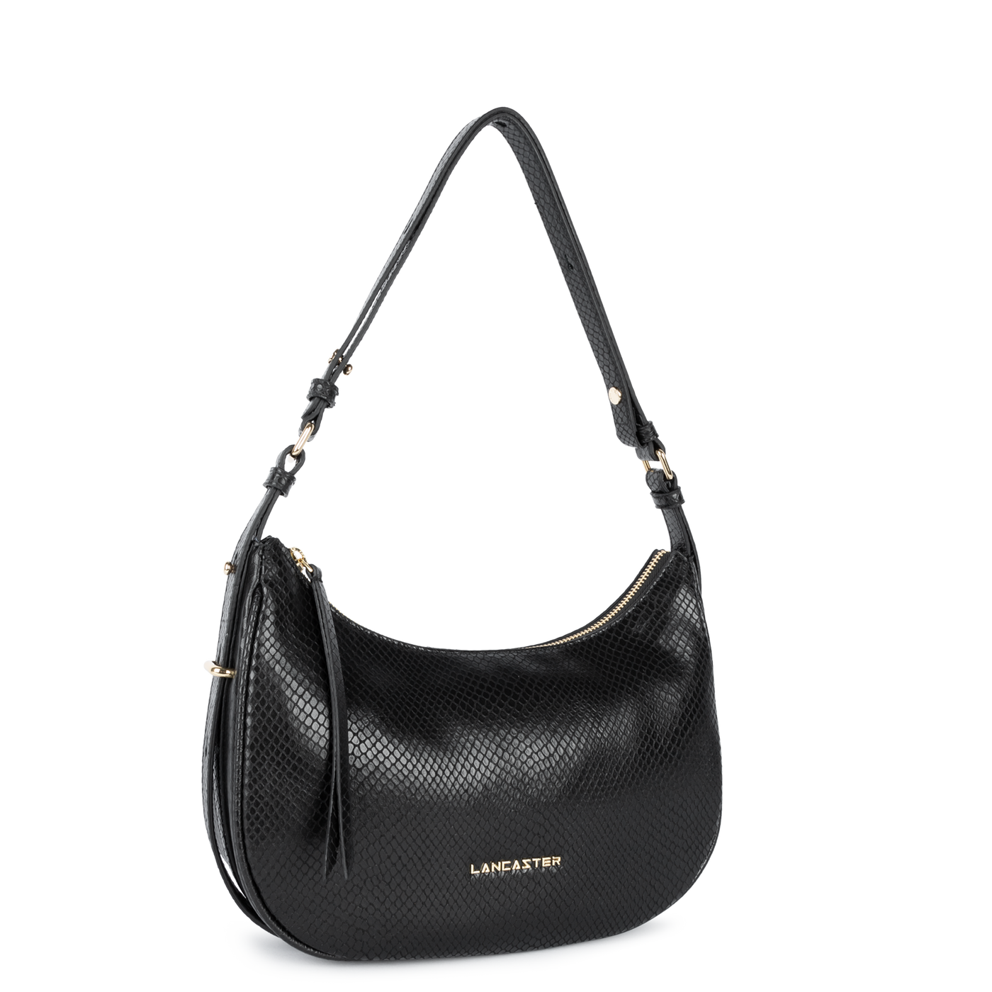 sac hobo - exo aria #couleur_noir-python