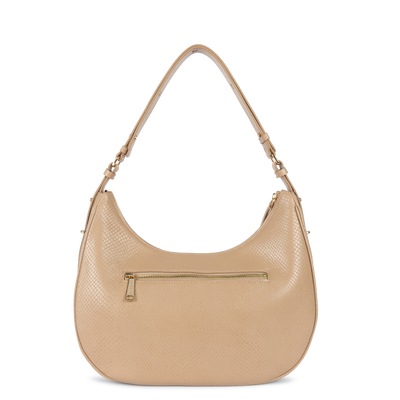 grand sac hobo - exo aria #couleur_naturel-python