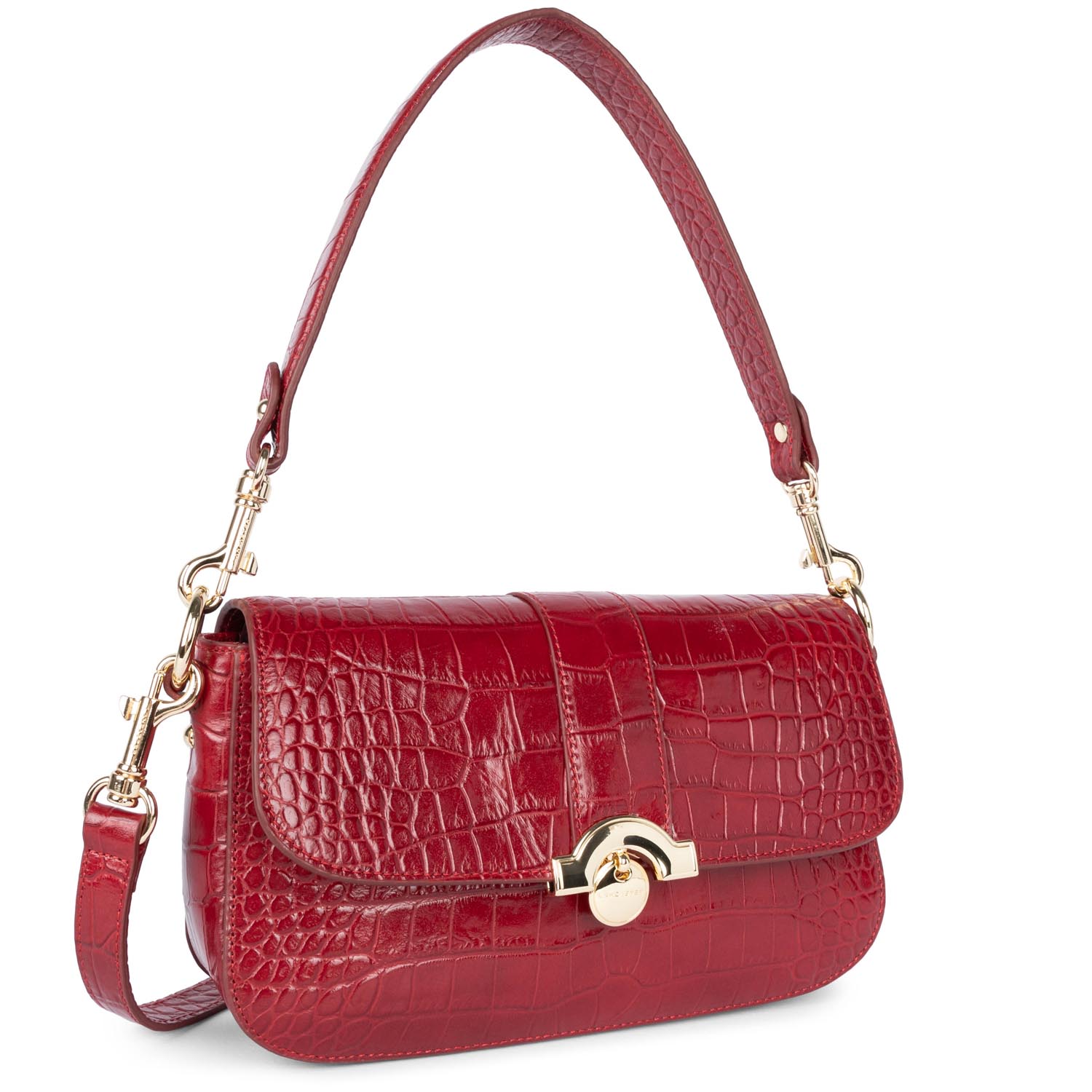 sac baguette - exotic croco cn 