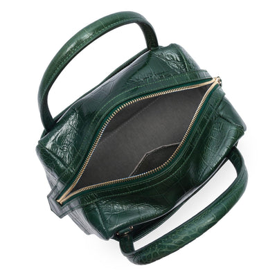 sac à main - exotic croco cn #couleur_vert-fort