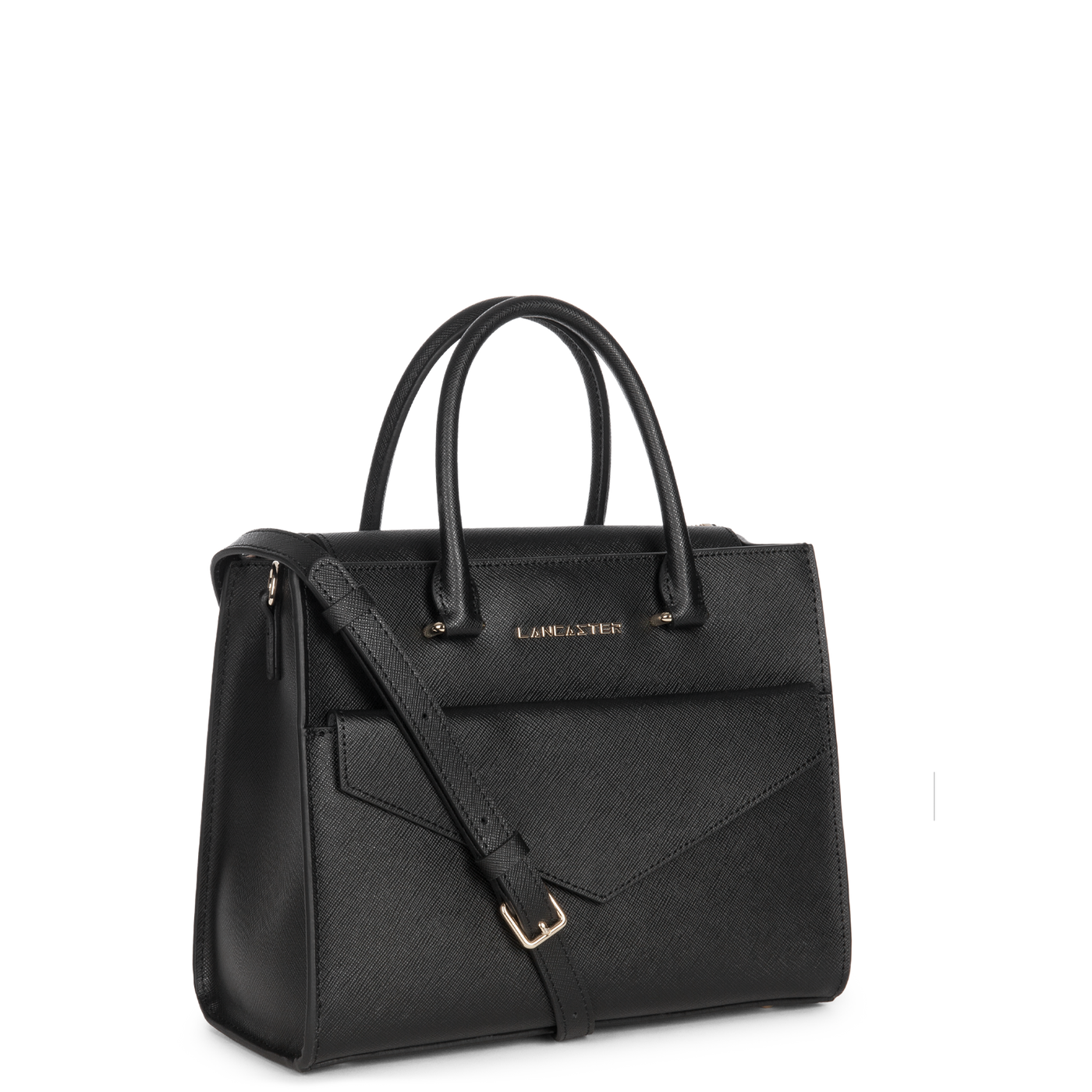 sac à main - saffiano signature #couleur_noir