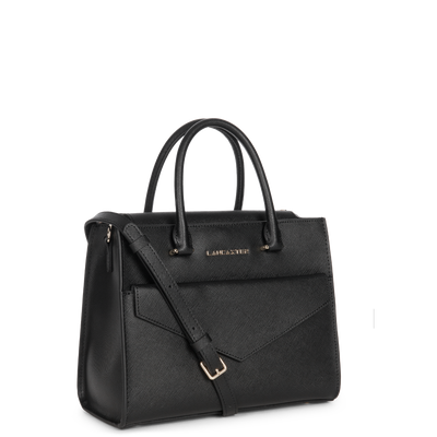 sac à main - saffiano signature #couleur_noir