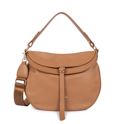 grand sac besace - dune gaia #couleur_camel