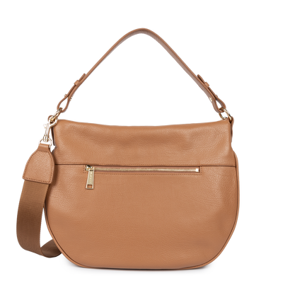 grand sac besace - dune gaia #couleur_camel