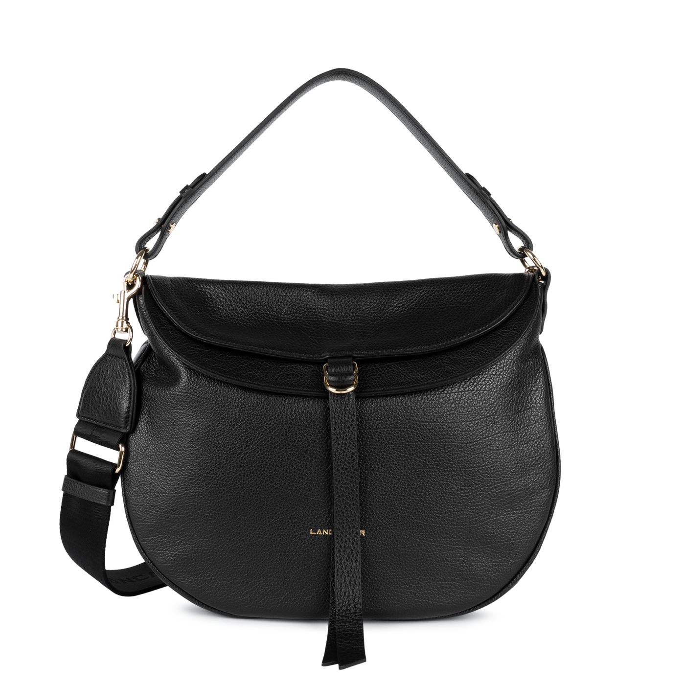 grand sac besace - dune gaia #couleur_noir