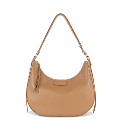 grand sac hobo - dune #couleur_camel