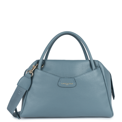 sac cabas main - dune #couleur_bleu-argile