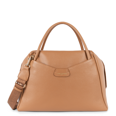 très grand sac cabas main - dune #couleur_camel