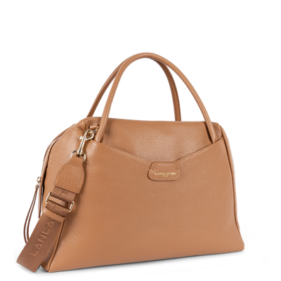 très grand sac cabas main - dune #couleur_camel