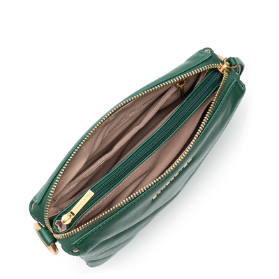 petite pochette - soft matelassé #couleur_vert-fonc