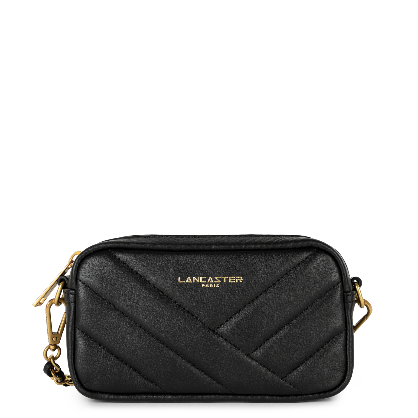 mini pochette smartphone - soft matelassé #couleur_noir