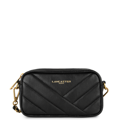 mini pochette smartphone - soft matelassé #couleur_noir