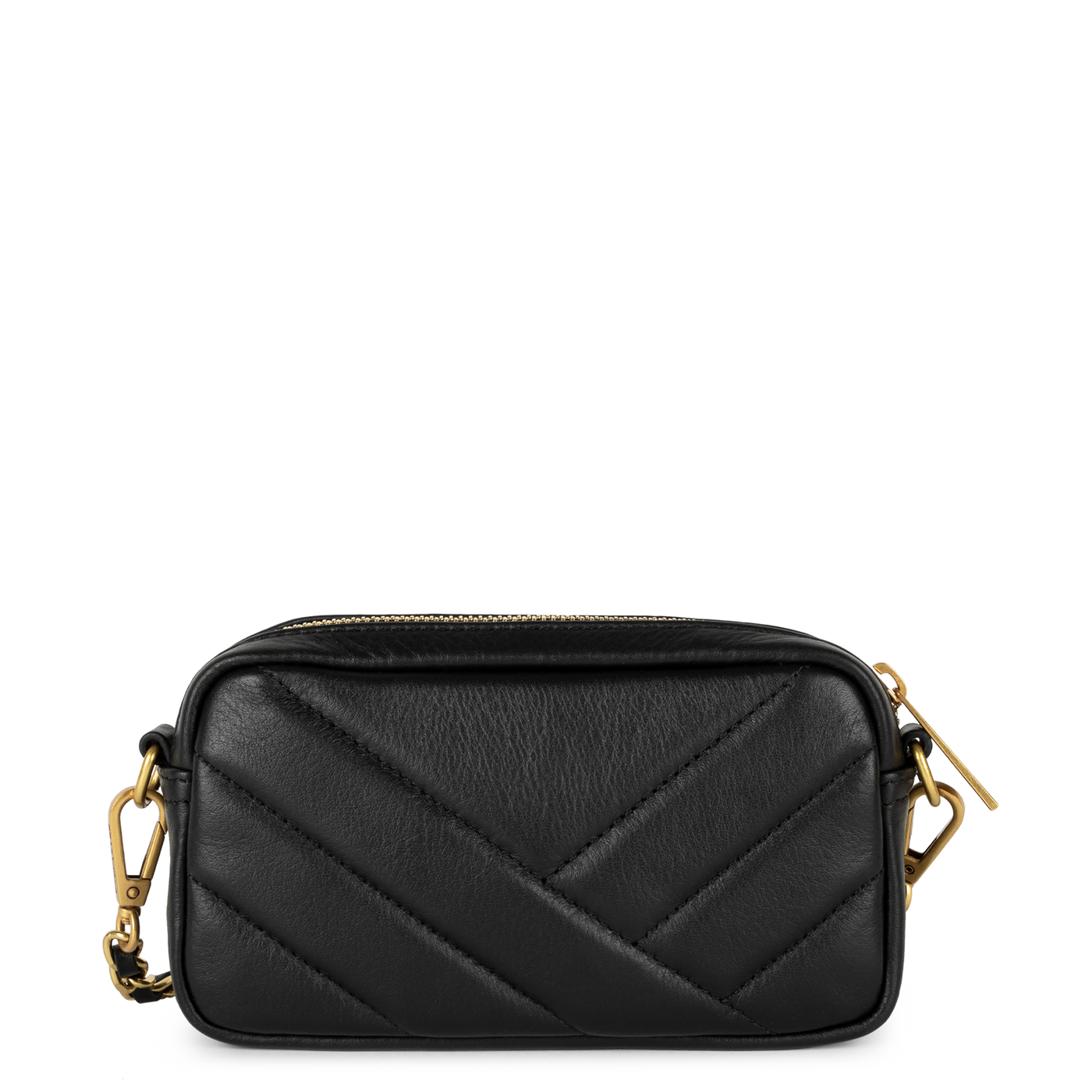 mini pochette smartphone - soft matelassé #couleur_noir