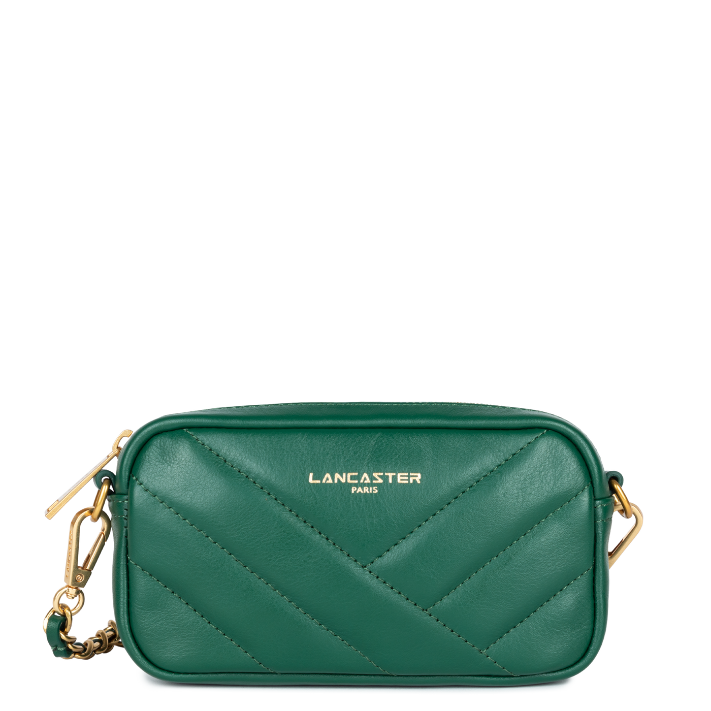 mini pochette smartphone - soft matelassé #couleur_vert-fonc