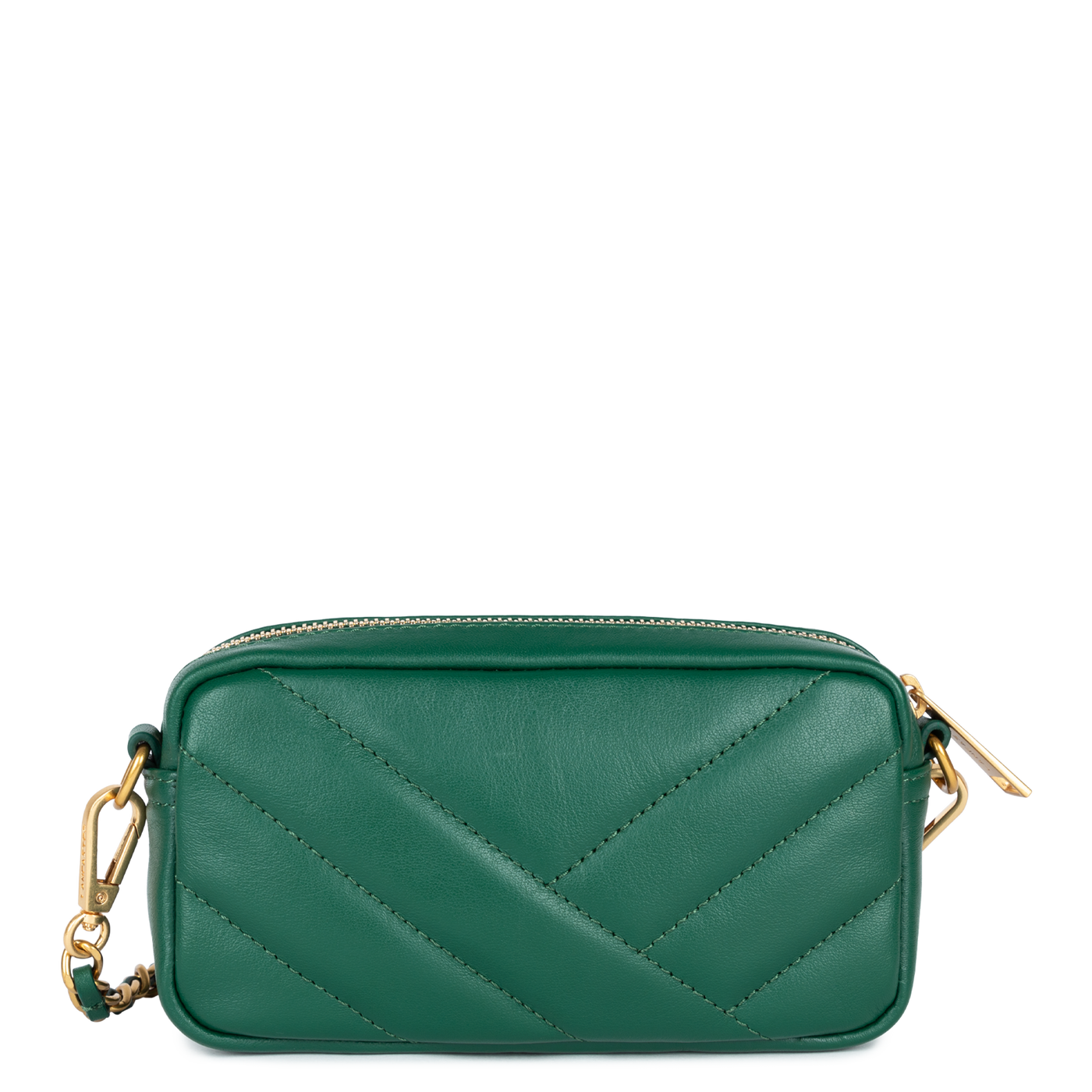 mini pochette smartphone - soft matelassé #couleur_vert-fonc