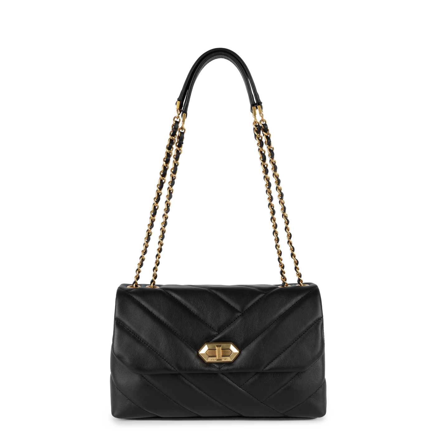 sac besace - soft matelassé #couleur_noir