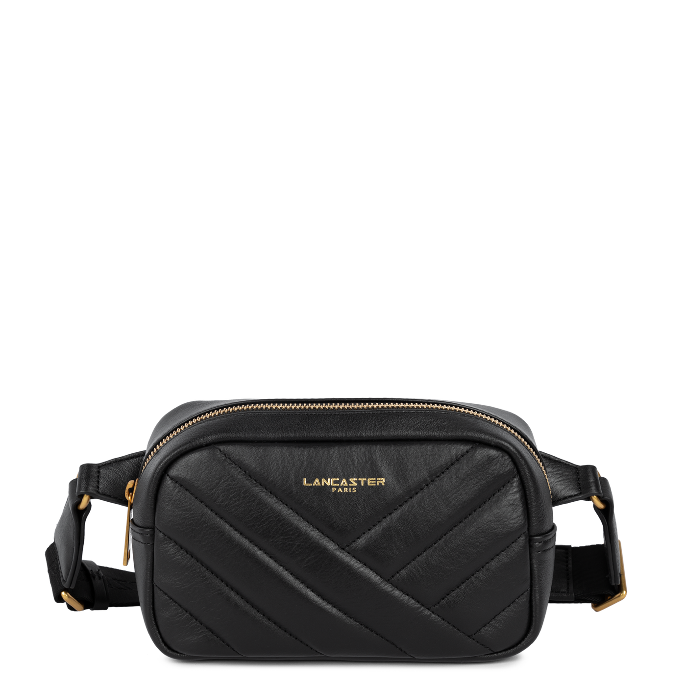 sac banane - soft matelassé #couleur_noir