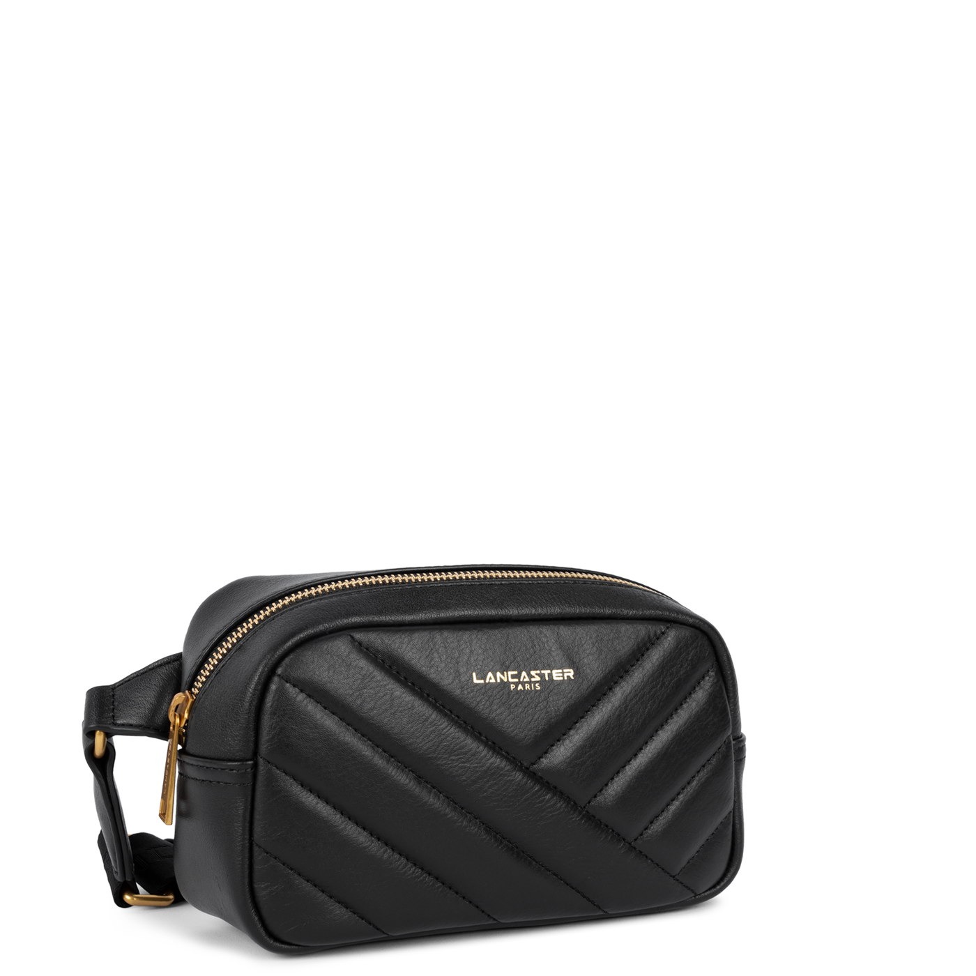 sac banane - soft matelassé #couleur_noir