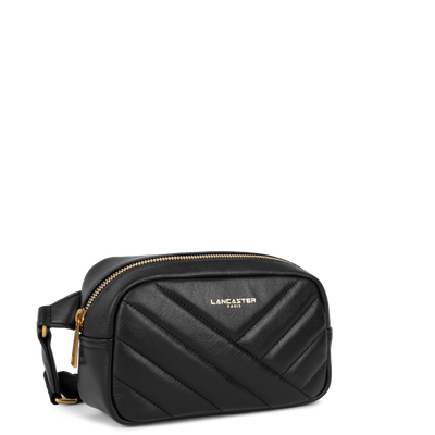 sac banane - soft matelassé #couleur_noir