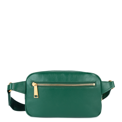 sac banane - soft matelassé #couleur_vert-fonc