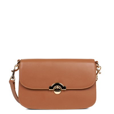 sac trotteur - paris médaille #couleur_camel