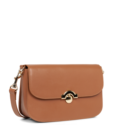 sac trotteur - paris médaille #couleur_camel