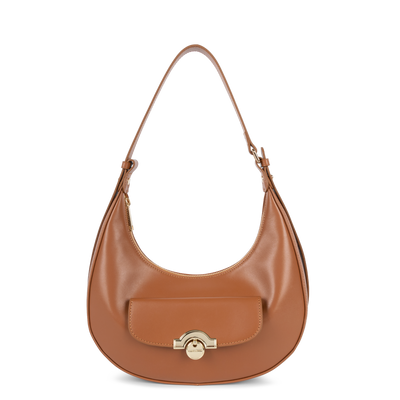 sac hobo - paris médaille #couleur_camel