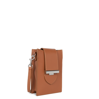 pochette smartphone - paris ily #couleur_camel