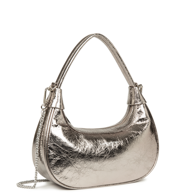 mini sac hobo - aura #couleur_etain