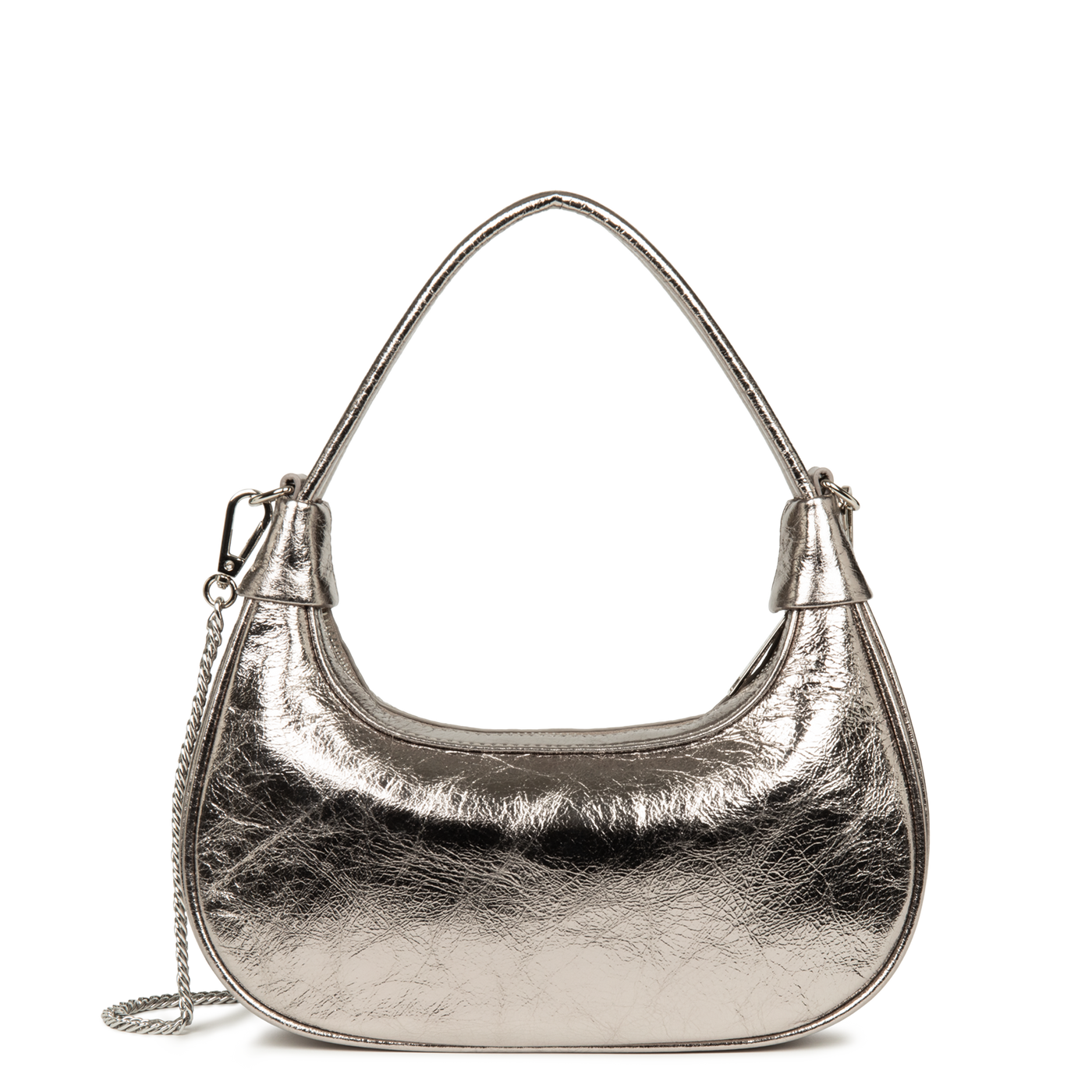 mini sac hobo - aura #couleur_etain