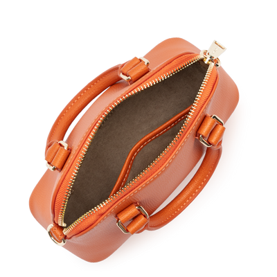 petit sac demi lune - sierra jia #couleur_orange