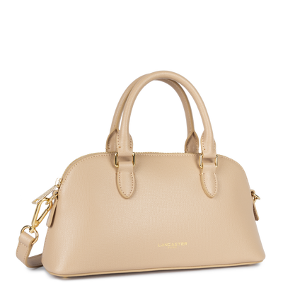 grand sac demi lune - sierra jia #couleur_beige-fonc