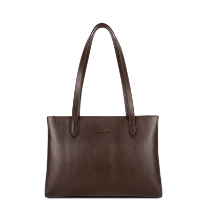 sac cabas épaule - légende #couleur_marron