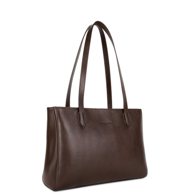 sac cabas épaule - légende #couleur_marron