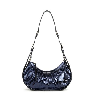 petit sac demi lune - rétro & glam #couleur_bleu-fonc