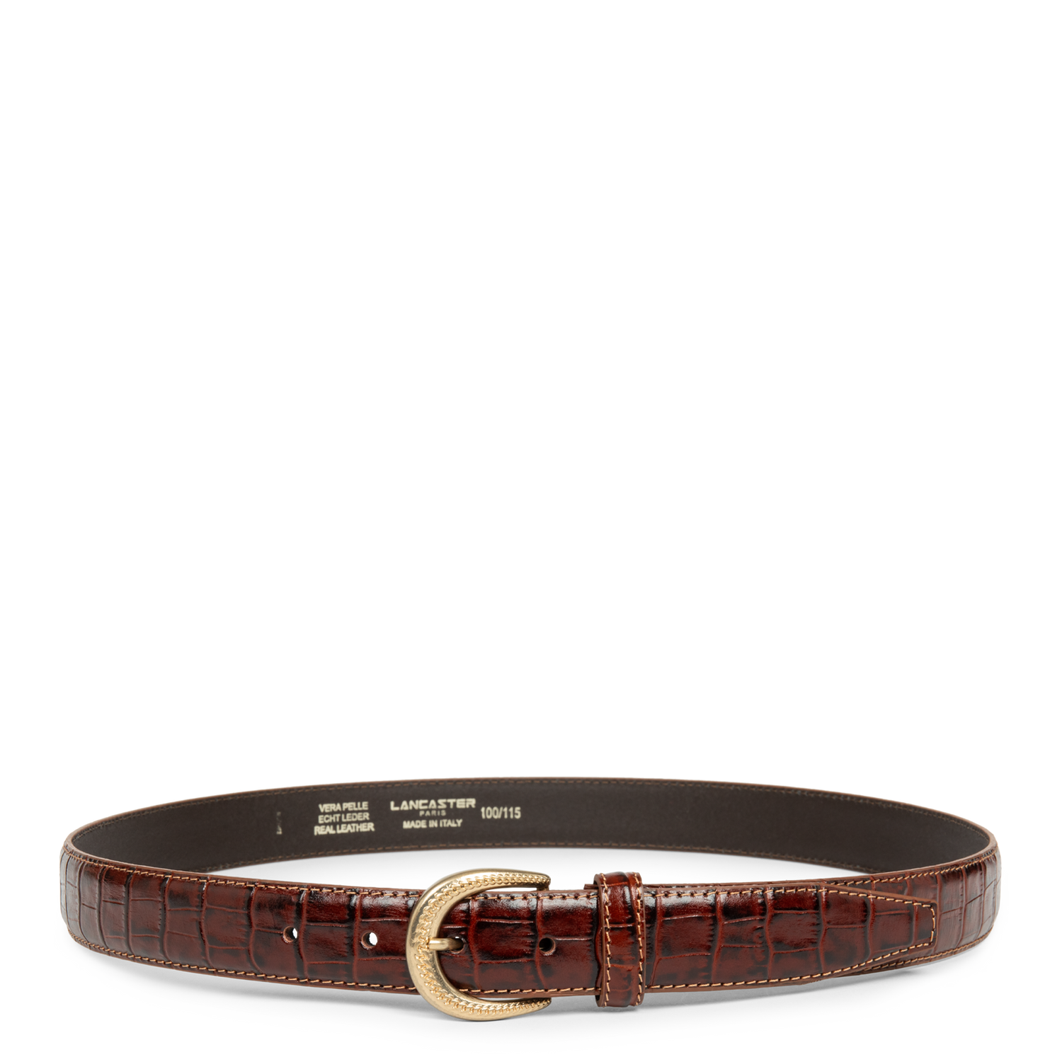 ceinture - ceinture cuir croco femme 