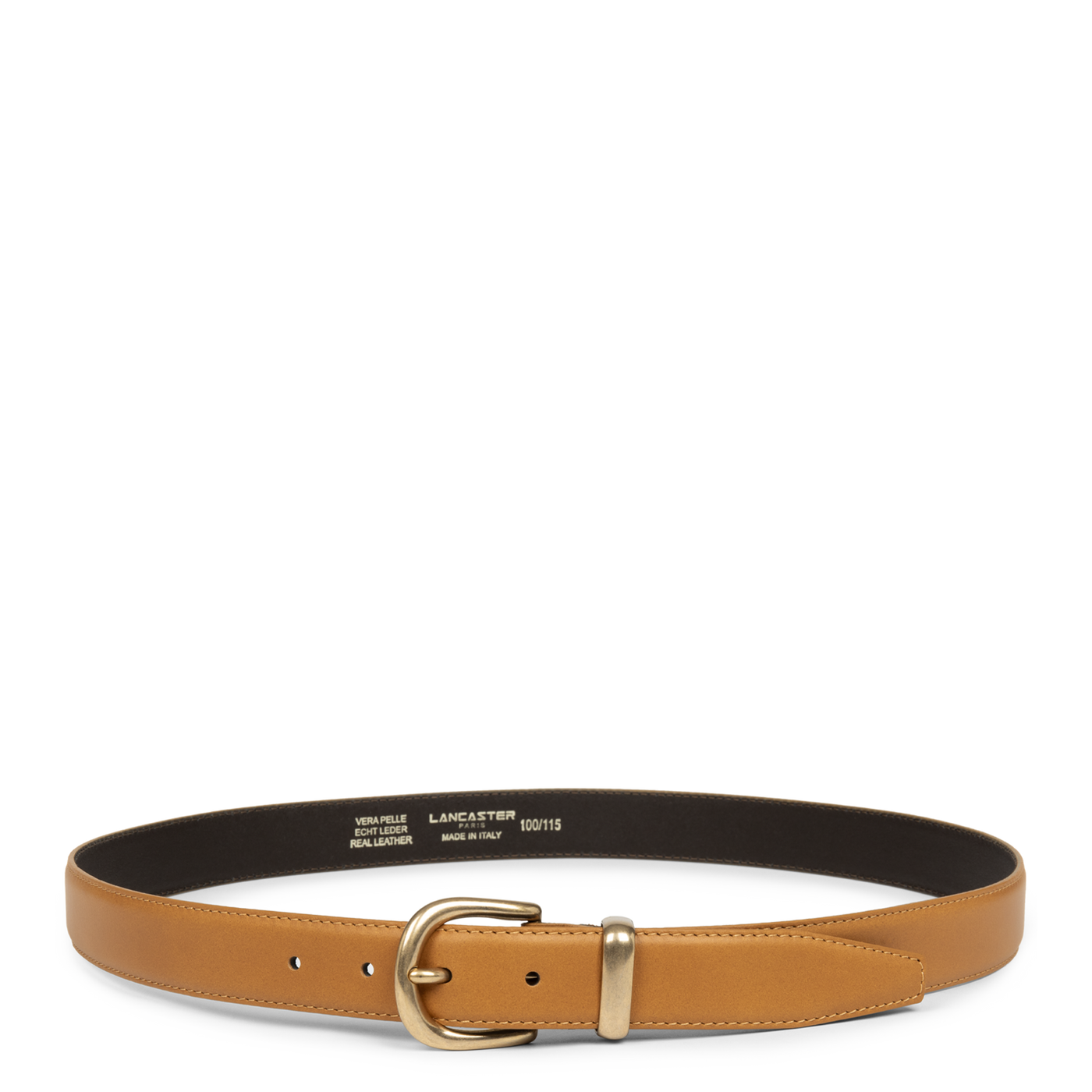 ceinture - ceinture cuir lisse femme #couleur_camel