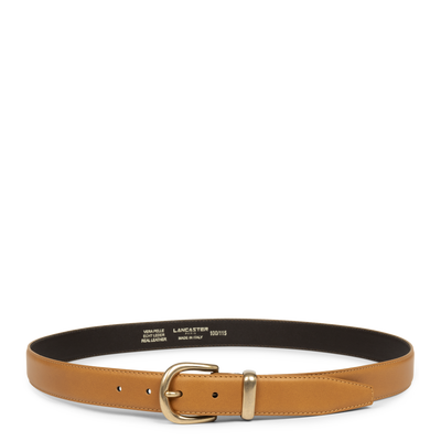 ceinture - ceinture cuir lisse femme #couleur_camel